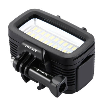 PULUZ 20 LEDs 40m Waterproof IPX8 Studio Light Video & Photo Light with Hot Shoe Base Adapter & Quick Release Buckle & Long Screw & 2 x Filter Plates for GoPro HERO10 Black / HERO9 Black / HERO8 Black ... n /4 /3+ /3 /2 /1, Xiaoyi and Other Action Cameras -  by PULUZ | Online Shopping UK | buy2fix
