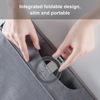 PULUZ Foldable MagSafe Magnet Cold Shoe On-Camera Phone Mount (Grey) - Desktop Holder by PULUZ | Online Shopping UK | buy2fix
