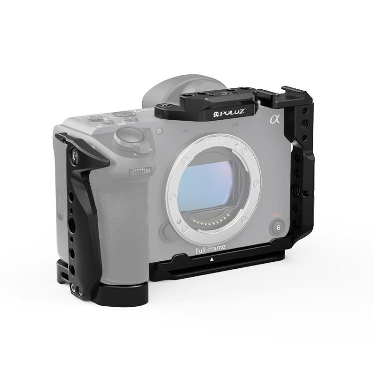 For Sony Cinema Line FX2 / ILME-FX2B PULUZ Metal Camera Cage Stabilizer Rig(Black) - Camera Cage by PULUZ | Online Shopping UK | buy2fix