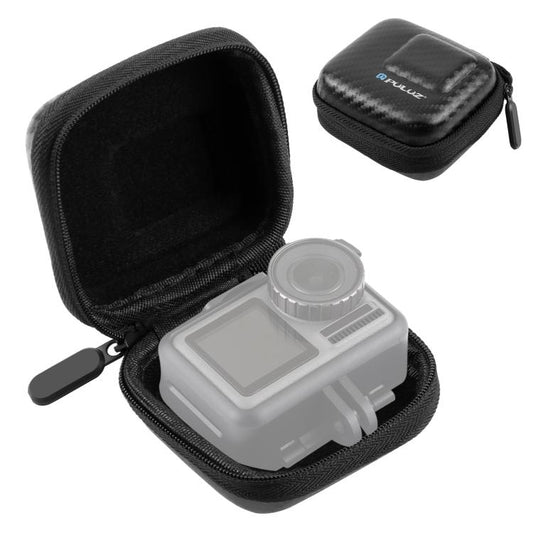 PULUZ Mini Portable Carbon Fiber Storage Bag for GoPro HERO13 Black /12 Black /11 Black /10 Black /9 Black and other Similar Size Cameras - Case & Bags by PULUZ | Online Shopping UK | buy2fix