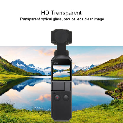 PULUZ 9H 2.5D HD Tempered Glass Lens Protector + Screen Film for DJI OSMO Pocket Gimbal - Protective Film & Stickers by PULUZ | Online Shopping UK | buy2fix