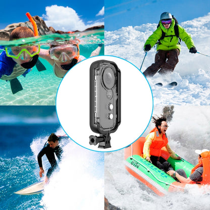 PULUZ 30m Underwater Waterproof Housing Protective Case for Insta360 ONE X, with Buckle Basic Mount & Screw - Mount & Holder by PULUZ | Online Shopping UK | buy2fix