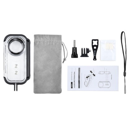 PULUZ 30m Underwater Waterproof Housing Protective Case for Insta360 ONE X, with Buckle Basic Mount & Screw - Mount & Holder by PULUZ | Online Shopping UK | buy2fix