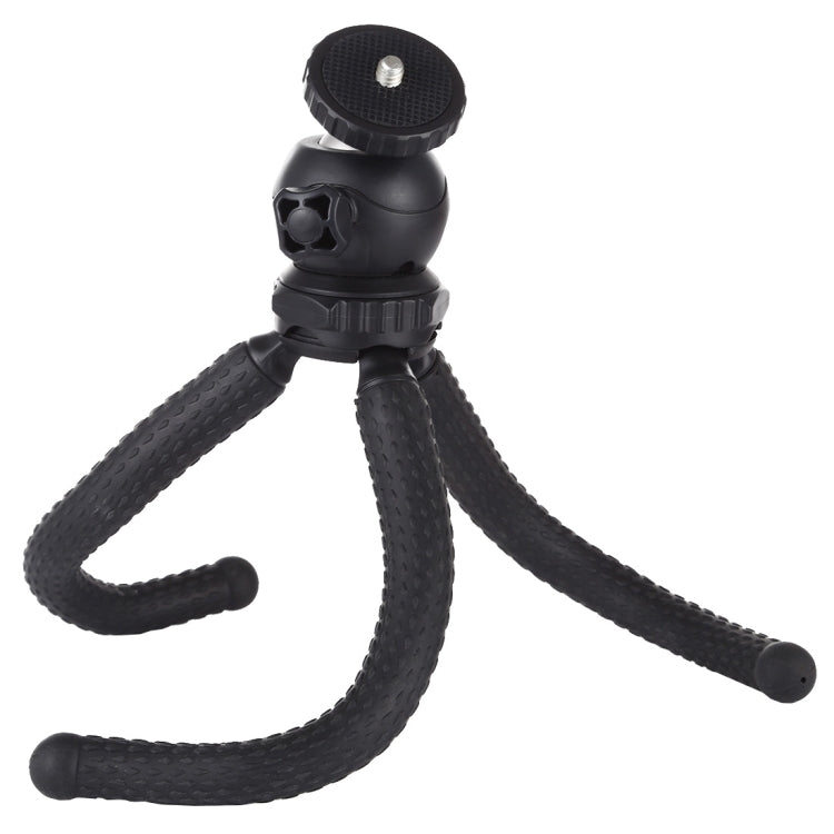 PULUZ Mini Octopus Flexible Tripod Holder with Ball Head for SLR Cameras, GoPro, Cellphone, Size: 25cmx4.5cm - Portable Mini Tripod by PULUZ | Online Shopping UK | buy2fix