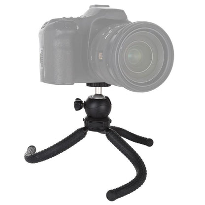 PULUZ Mini Octopus Flexible Tripod Holder with Ball Head for SLR Cameras, GoPro, Cellphone, Size: 25cmx4.5cm - Portable Mini Tripod by PULUZ | Online Shopping UK | buy2fix