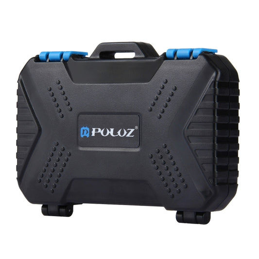 PULUZ 27 in 1 Memory Card Case for 4CF + 8SD + 9TF + 1Card PIN + 1Standard SIM + 2Micro-SIM + 2Nano-SIM - Card Case by PULUZ | Online Shopping UK | buy2fix