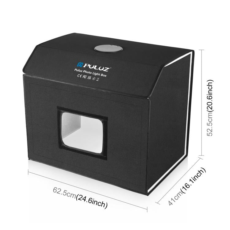 PULUZ Photo Studio Light Box Portable 60 x 40cm Cuboid Photography Studio Tent Kit with 4 Color Backdrops (AU Plug) -  by PULUZ | Online Shopping UK | buy2fix