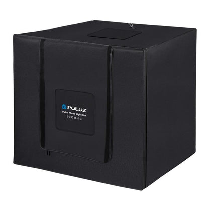 PULUZ 80cm Folding Portable 90W 14000LM High CRI White Light Photo Lighting Studio Shooting Tent Box Kit with 4 Colors Black, White, Orange, Green Backdrops (UK Plug) -  by PULUZ | Online Shopping UK | buy2fix