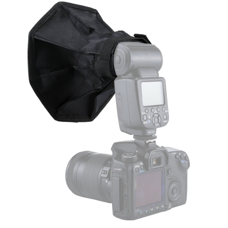 PULUZ 20cm Octangle Style Foldable Soft Flash Light Diffuser Softbox -  by PULUZ | Online Shopping UK | buy2fix