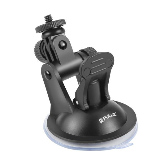 PULUZ Car Suction Cup Mount with Screw & Tripod Mount Adapter & Storage Bag for GoPro, Insta360, DJI and Other Action Cameras - Holder by PULUZ | Online Shopping UK | buy2fix