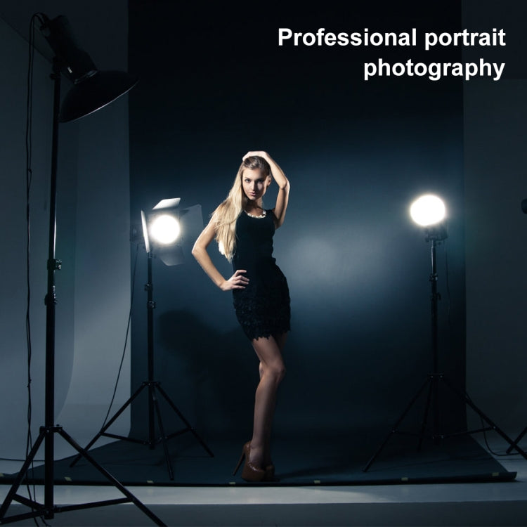 PULUZ 2m x 2m Photography Background Thickness Photo Studio Background Cloth Backdrop (Black) by PULUZ