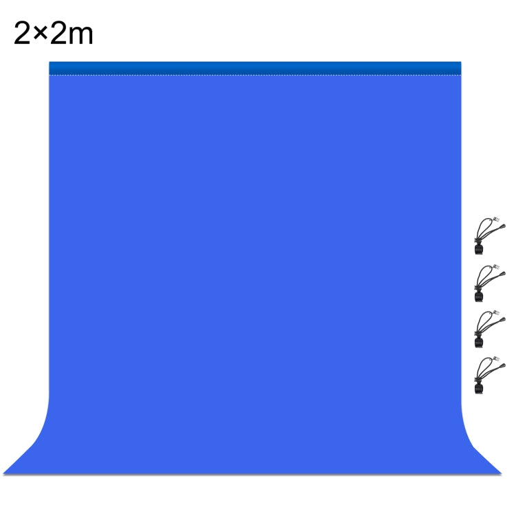 PULUZ 2m x 2m Photography Background Thickness Photo Studio Background Cloth Backdrop(Blue) - Solid Color by PULUZ | Online Shopping UK | buy2fix