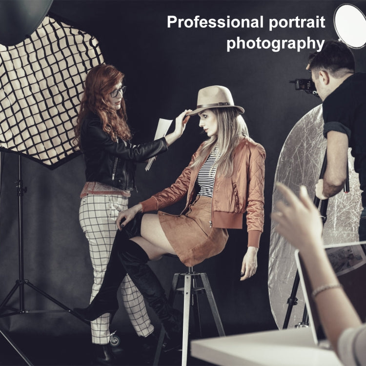 PULUZ 1m x 2m Photography Background Thickness Photo Studio Background Cloth Backdrop (Black) by PULUZ