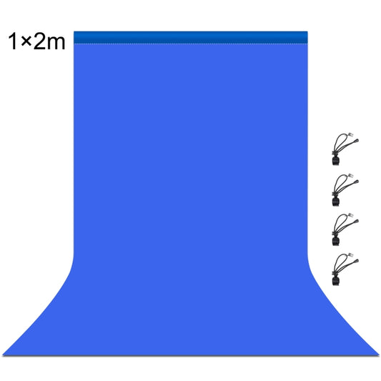 PULUZ 1m x 2m Photography Background Thickness Photo Studio Background Cloth Backdrop(Blue) - Solid Color by PULUZ | Online Shopping UK | buy2fix