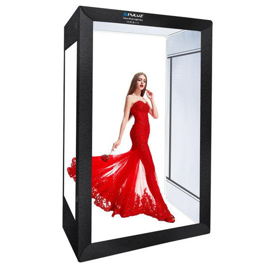 PULUZ 2m 240W 5500K Kit de boîte de Studio de lumière Photo pour vêtements/Portrait de modèle adulte (prise AU)