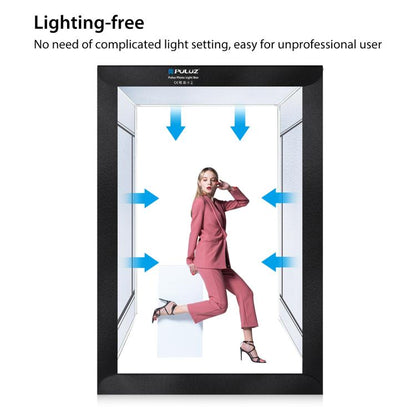 PULUZ 2m 240W 5500K Photo Light Studio Box Kit for Clothes / Adult Model Portrait(EU Plug) -  by PULUZ | Online Shopping UK | buy2fix