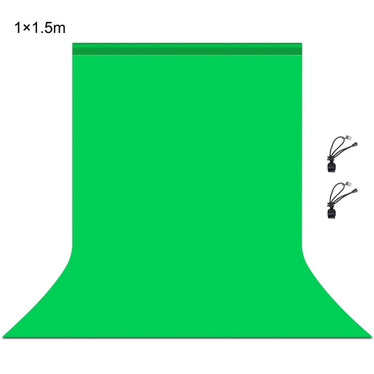 PULUZ 1m x 1.5m Photography Background Photo Studio Background Cloth Backdrop (Green) - Solid Color by PULUZ | Online Shopping UK | buy2fix
