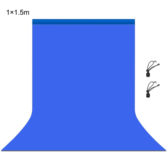 PULUZ 1m x 1.5m Photography Background Photo Studio Background Cloth Backdrop (Blue) - Solid Color by PULUZ | Online Shopping UK | buy2fix