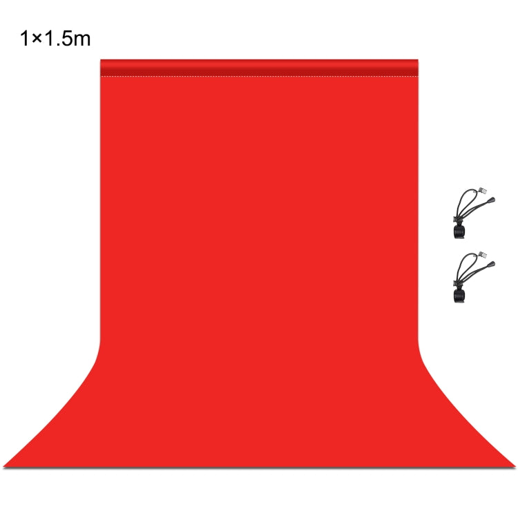 PULUZ 1m x 1.5m Photography Background Photo Studio Background Cloth Backdrop (Red) - Solid Color by PULUZ | Online Shopping UK | buy2fix