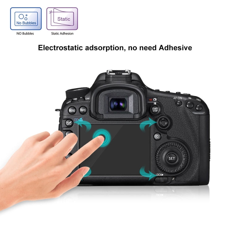 PULUZ 2.5D 9H Tempered Glass Film for Canon 5D Mark III, Compatible with Olympus SH50, Pentax K3 / K3II / 645Z, Sony HX7 / HX9 / HX100 / WX9 / HX30 / HX200 / W670 / W630 / WX100 - Camera Screen Guard by PULUZ | Online Shopping UK | buy2fix