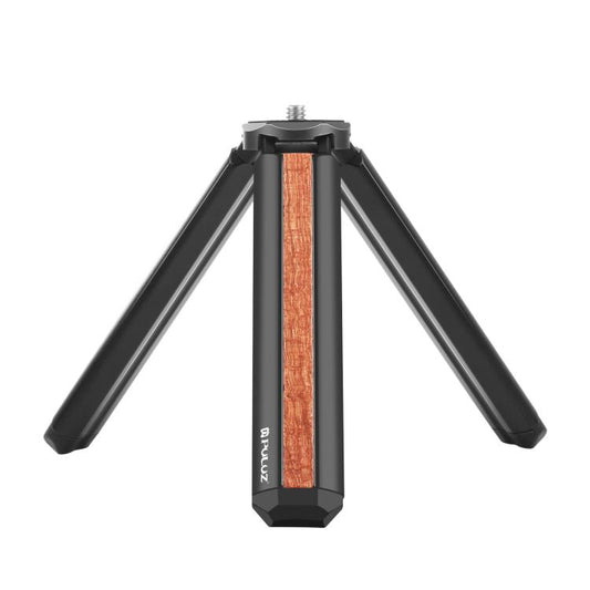 PULUZ Inlaid Wood Desktop Vlogging Live Tripod Holder (Black) - Tripods by PULUZ | Online Shopping UK | buy2fix