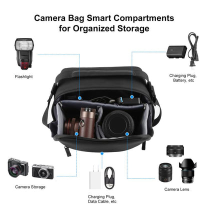 PULUZ Portable Carry Bag Single Shoulder Storage Bag for DJI Mini Series Drone / DJI Osmo Pocket Series (Black) - Carry Cases & Bags by PULUZ | Online Shopping UK | buy2fix