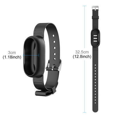 For Insta360 GO 3 / GO 3S PULUZ Camera Silicone Case Wristband Bicycle Strap Extension Mount (Black) - Case & Bags by PULUZ | Online Shopping UK | buy2fix