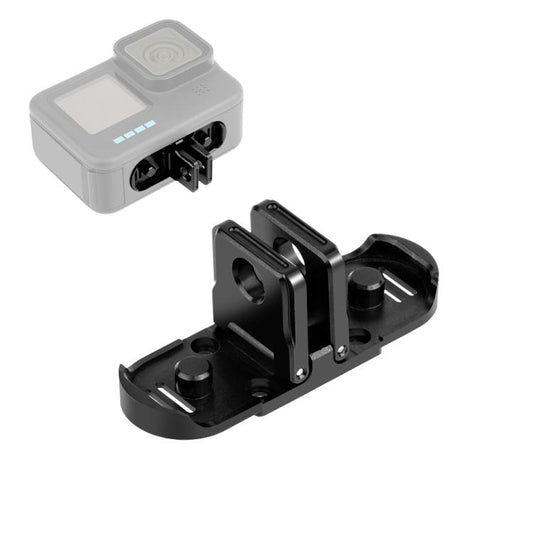 PULUZ Quick Release Magnetic Folding Base Adapter for GoPro HERO12 Black /11 Black /11 Black mini /10 Black /9 Black /8 Black / Max (Black) - Connection Mount by PULUZ | Online Shopping UK | buy2fix