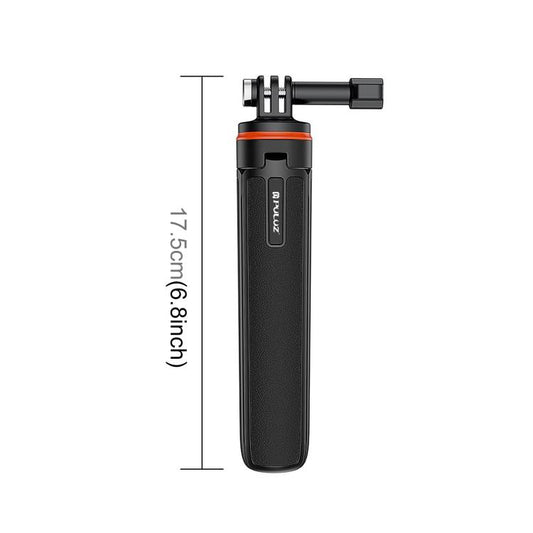 PULUZ Action Camera Extension Tripod Selfie Stick Stand for GoPro (Black) - Holder by PULUZ | Online Shopping UK | buy2fix