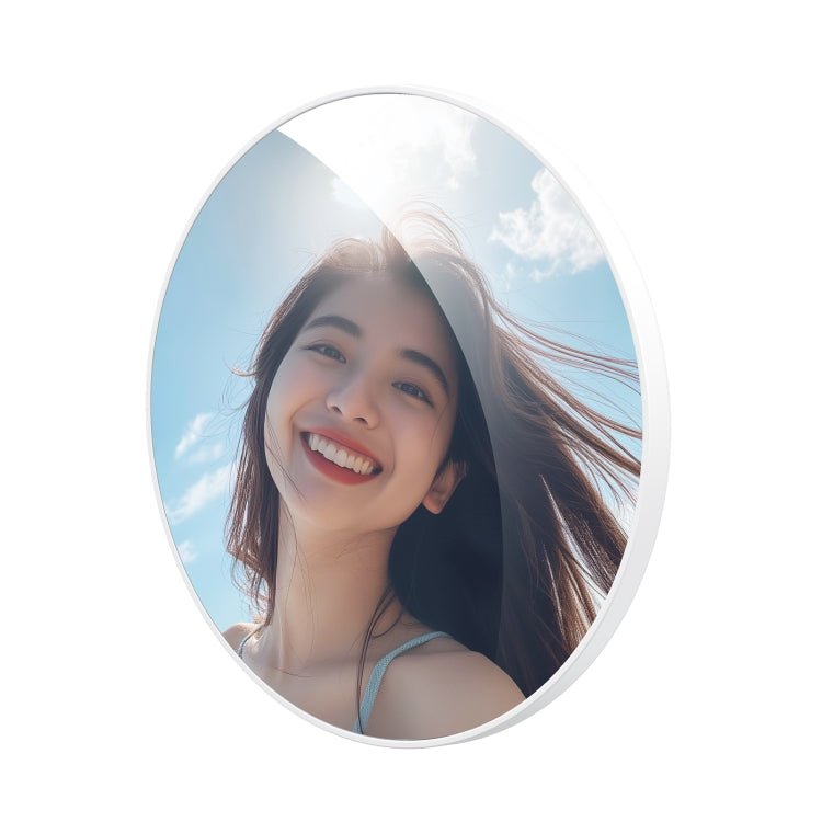 PULUZ Mobile Phone MagSafe Magnetic Makeup Mirror Rear Camera Video Selfie Mirror (White) - Others Accessories by PULUZ | Online Shopping UK | buy2fix