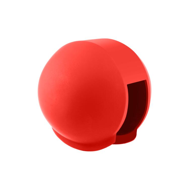 For Insta360 X5 PULUZ Invisible Dive Case Lens Guard Silicone Protective Lens Cap Cover (Red) - Len Accessories by PULUZ | Online Shopping UK | buy2fix
