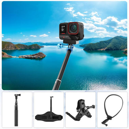 For Insta360 X5 / Ace Pro / Ace Pro 2 PULUZ Magnetic Quick Release Base Mount (Black) - Others by PULUZ | Online Shopping UK | buy2fix