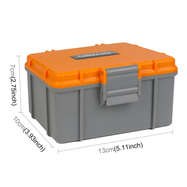 For DJI Osmo Action 5 Pro / 4 / 3 PULUZ Waterproof Hard Carrying Suitcase Outdoor Protective Storage Box (Grey) - Case & Bags by PULUZ | Online Shopping UK | buy2fix