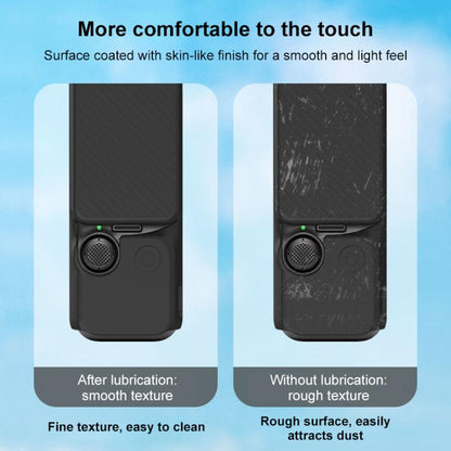 For DJI OSMO Pocket 3 PULUZ 6 in 1 Body Lens Handle Screen Mic Silicone TPU Cover (Mint Green) - Case & Bags by PULUZ | Online Shopping UK | buy2fix