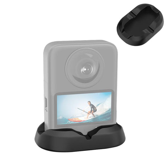 For DJI Osmo 360 / 360 II PULUZ Desktop Silicone Base Stand (Black)