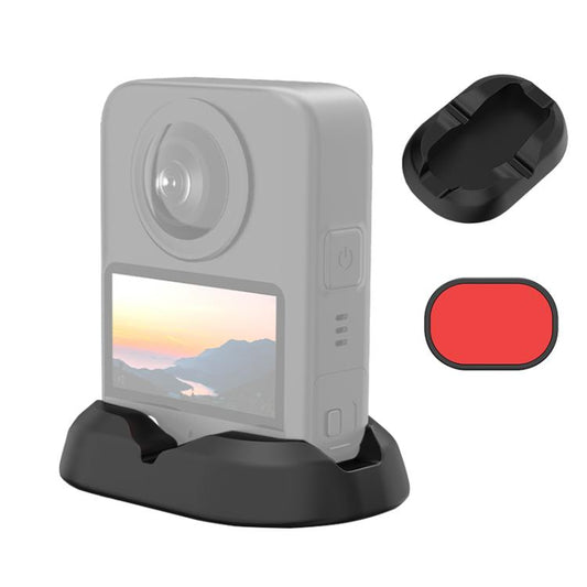 For DJI Osmo 360 PULUZ Car Plastic Base Stand (Black) - Mount & Holder by PULUZ | Online Shopping UK | buy2fix