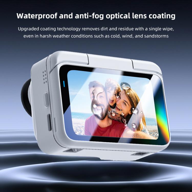 For Insta360 GO Ultra PULUZ 2 in 1 Screen + Lens Tempered Glass Film (Transparent) - Protective Film & Stickers by PULUZ | Online Shopping UK | buy2fix