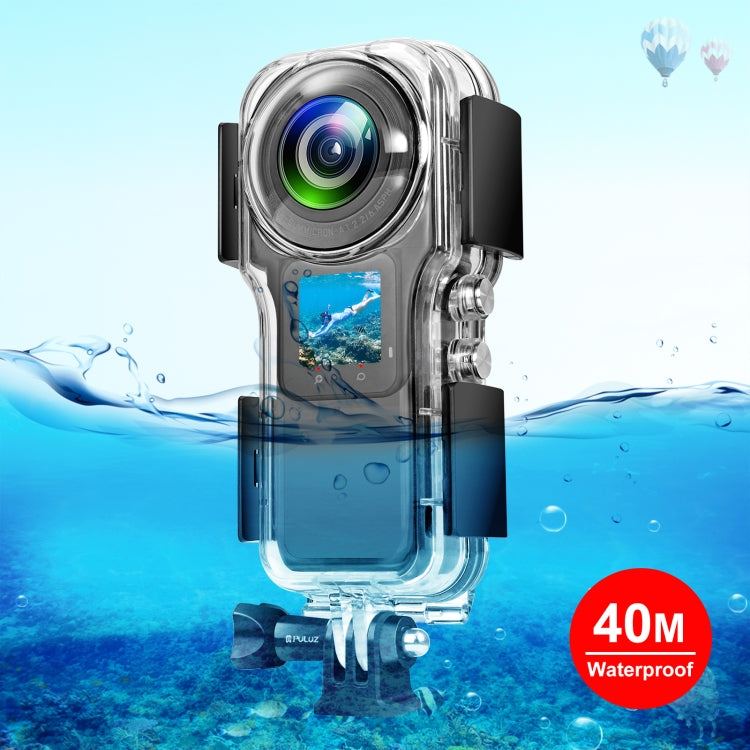 For Insta360 One RS 1-Inch 360 Edition PULUZ 40m Underwater Waterproof Housing Case by PULUZ