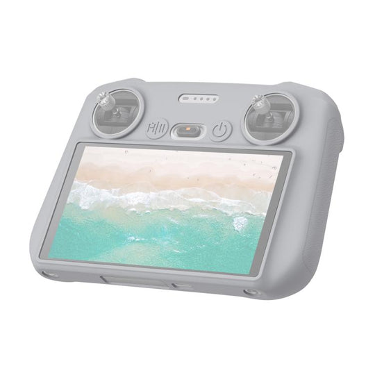 For DJI Mini 3 Pro / DJI RC with Screen PULUZ Silicone Protective Case(Grey)