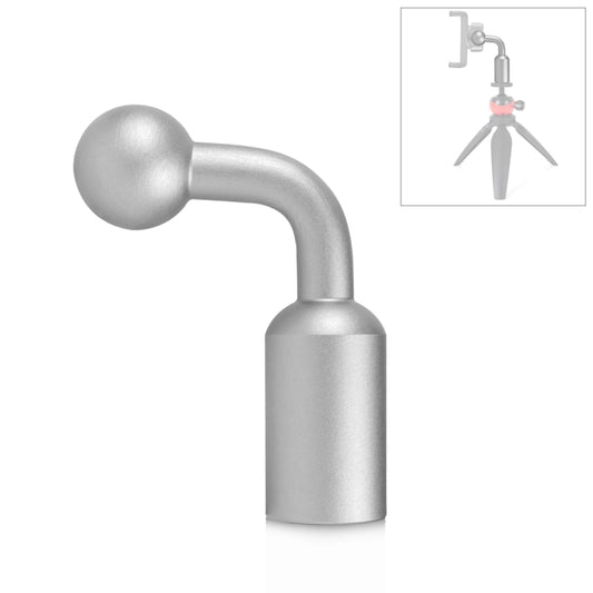 PULUZ Aluminum Alloy 17mm Ball Head Bracket Base Adapter (Silver) - Hand-Sticking Bracket by PULUZ | Online Shopping UK | buy2fix