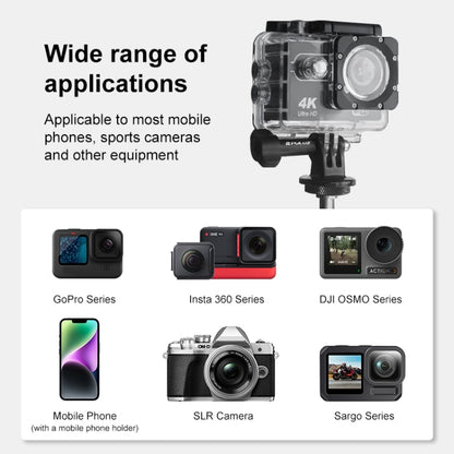 PULUZ Crab Pliers Clip Arm Mount with Phone Clamp for Phone & Sports Camera by PULUZ