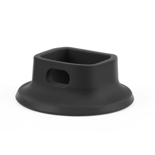For DJI Osmo Pocket 3 PULUZ Silicone Dock Desktop Charging Base Bracket (Black) - Mount & Holder by PULUZ | Online Shopping UK | buy2fix