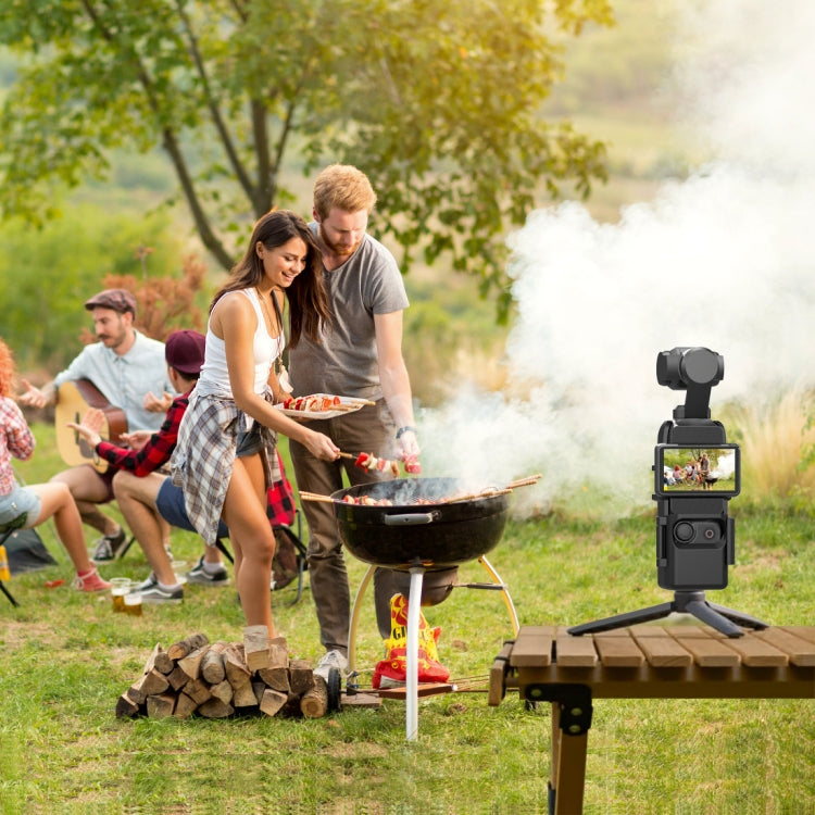 For DJI OSMO Pocket 3 PULUZ Protection Frame Expansion Adapter Bracket (Black) by PULUZ