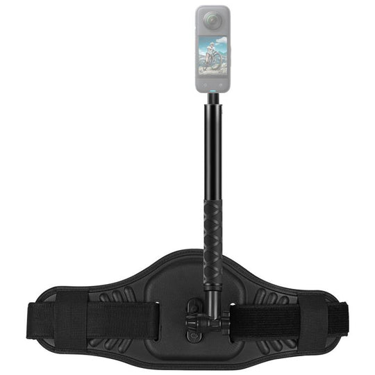 PULUZ Waist Belt Mount Strap with Selfie Stick Monopod for DJI, Insta360, GoPro and Other Action Camera