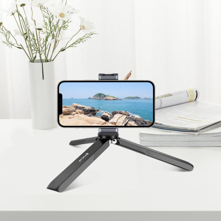 For DJI Osmo Pocket 3 / Insta360 X4 PULUZ Aluminum Alloy Metal Tripod (Black) - Mount & Holder by PULUZ | Online Shopping UK | buy2fix