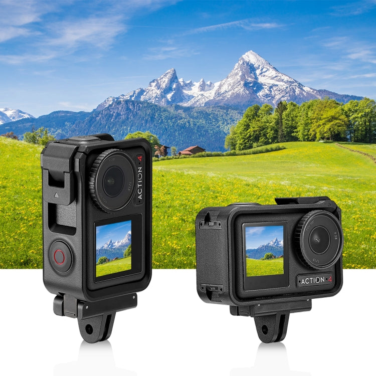 For DJI Osmo Action 5 Pro / 4 / 3 / Osmo 360 PULUZ Magnetic Quick Release Base Expansion Mount (Black) by PULUZ