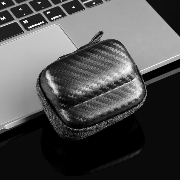 For Insta360 GO 3 / GO 3S PULUZ Mini Body Bag Portable Carbon Fiber EVA Storage Bag (Black) - Case & Bags by PULUZ | Online Shopping UK | buy2fix