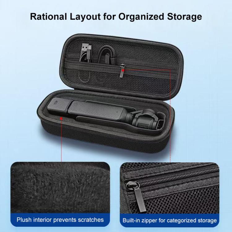 For DJI Osmo Pocket 3 PULUZ Mini Body Bag Portable Oxford Cloth Storage Bag (Black) - Case & Bags by PULUZ | Online Shopping UK | buy2fix