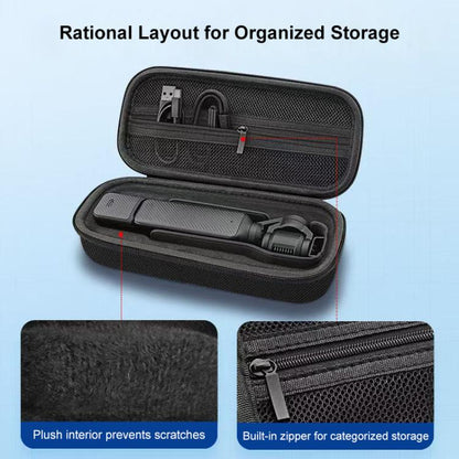 For DJI Osmo Pocket 3 PULUZ Mini Body Bag Portable Oxford Cloth Storage Bag (Black) - Case & Bags by PULUZ | Online Shopping UK | buy2fix