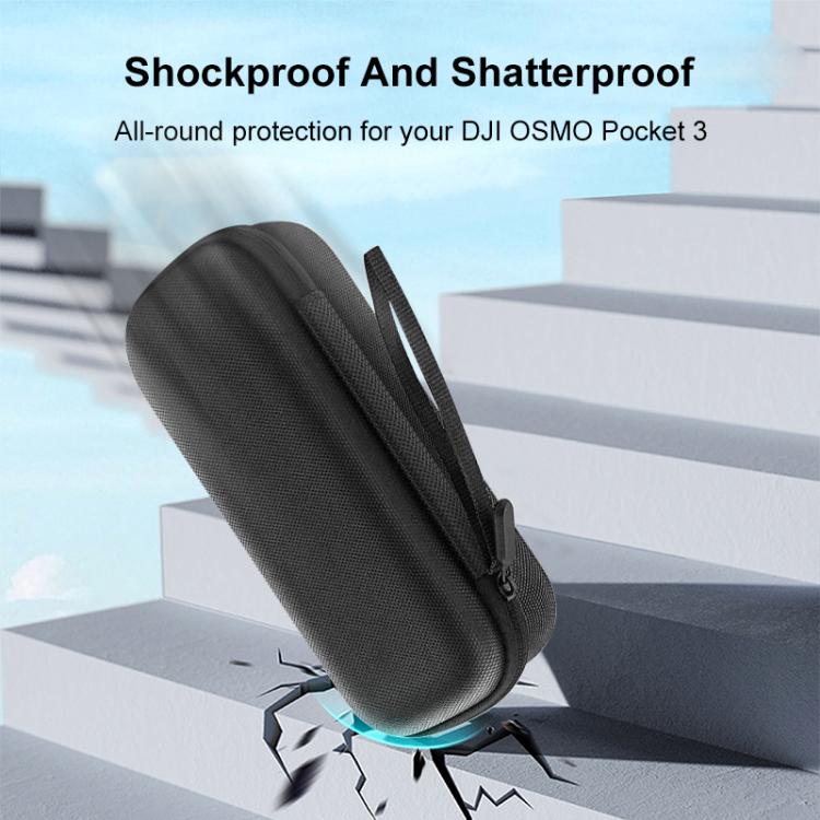For DJI Osmo Pocket 3 PULUZ Mini Body Bag Portable Oxford Cloth Storage Bag (Black) - Case & Bags by PULUZ | Online Shopping UK | buy2fix